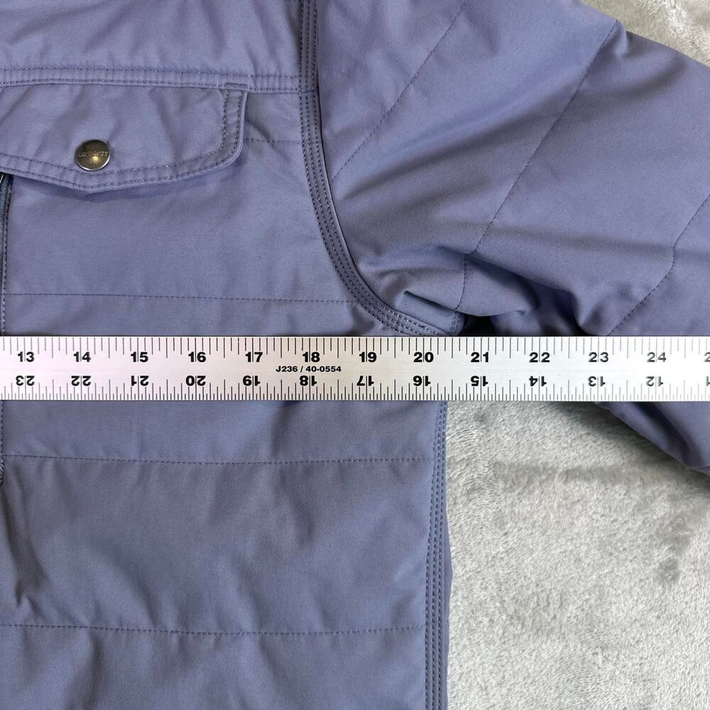Carhartt Rain Defender Sherpa Lined Jacket Women’s M Hooded Workwear Embroidered - Picture 8 of 8
